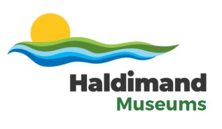 Haldimand County colour logo with sun, landscape and waterways